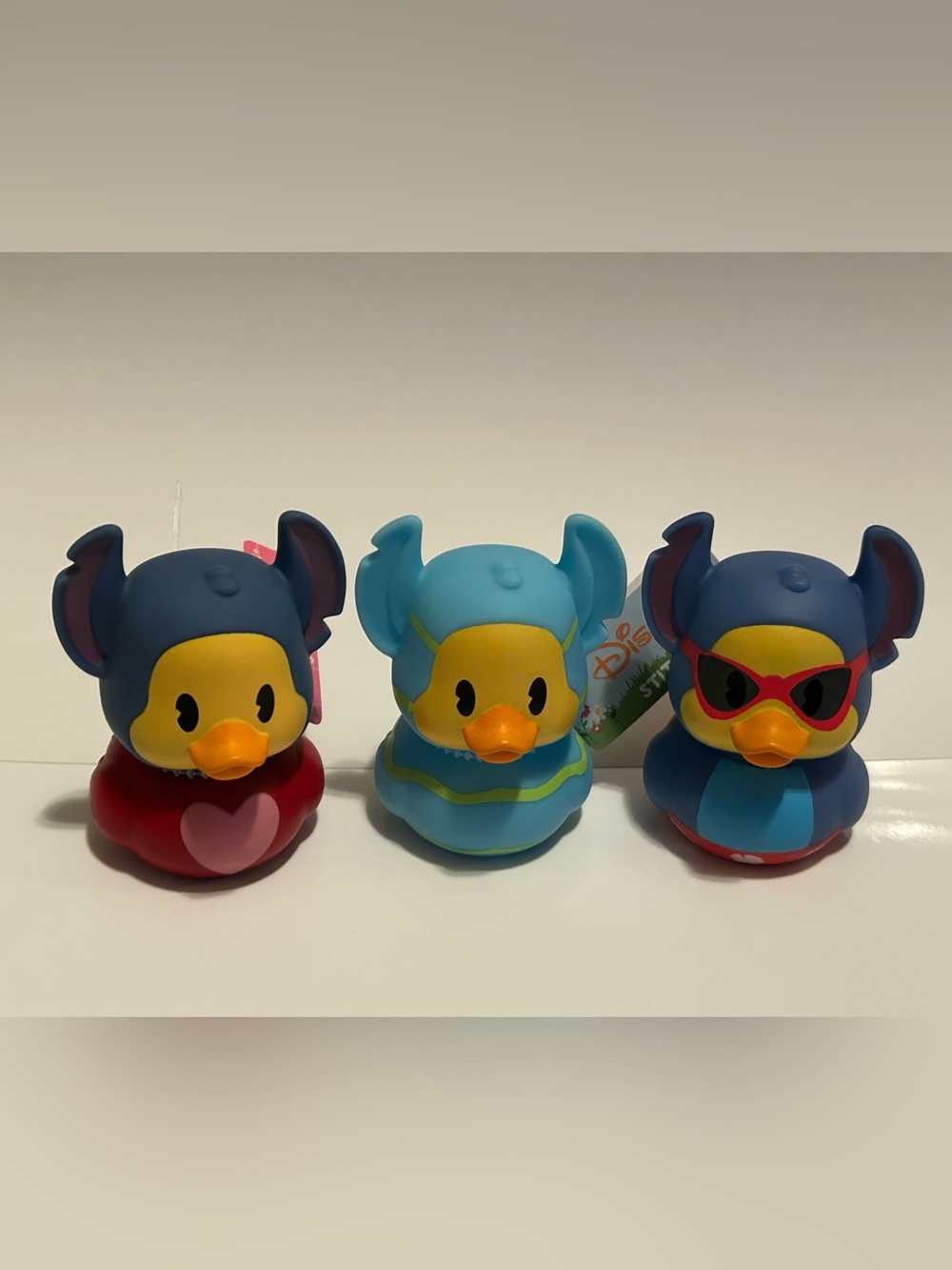 NEW!! Disney Stitch Rubber Duck Set- (NWT)